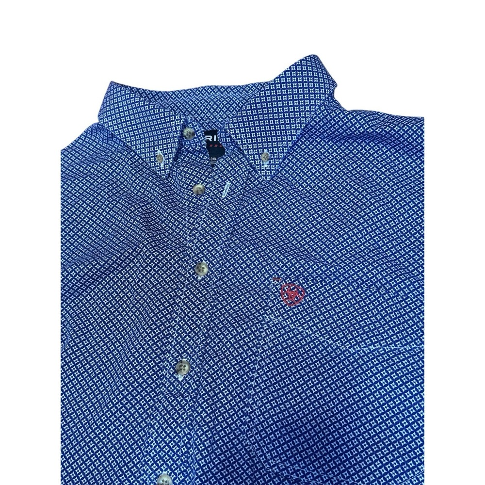 Ariat FR men's 3xl Button Down Welding Work Fire Shirt western rugged